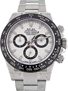 ROLEX Cosmograph Daytona White Dial Stainless Steel Oyster Men's Watch 116500